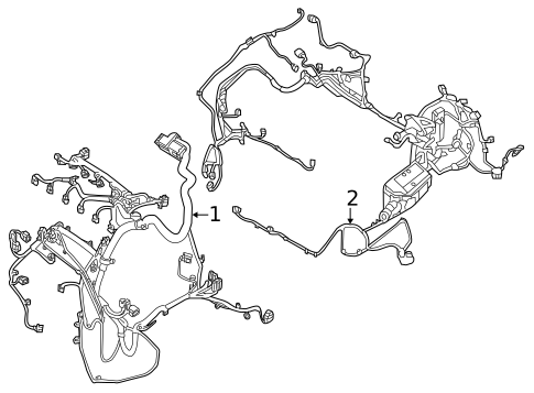 Wiring Harness for 2012 Land Rover Range Rover Evoque #0