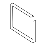 3QF898003 - HVAC: Evaporator Assembly Gasket for Volkswagen: Atlas, Atlas Cross Sport, Tiguan Image