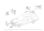 2108201514 - Electrical System: Holder for Mercedes-Benz: E430 Image