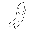 89598S1200NNB - Body: Pivot Cover for Hyundai: Santa Fe Image