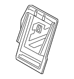 89410S1220NNB - Body: Seat Back Frame for Hyundai: Santa Fe Image