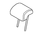 89700CL000YKM - Body: Headrest for Hyundai: Santa Fe Image