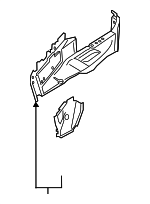 41217347136 - : Inner Reinforced for BMW: 228i, 228i xDrive, 230i, 230i xDrive, M235i, M235i xDrive, M240i, M240i xDrive Image