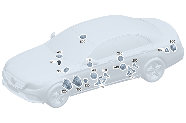 2238207500 - Electr. System: Speaker for Mercedes-Benz Image image