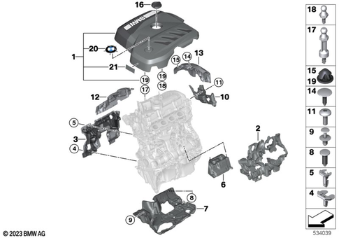 Engine Acoustics for 2024 BMW 530iX #0