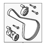 31480409 - Cooling System: Serpentine Belt for Volvo Image