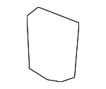 71537AA020 - Body: Seat Track Cover Cap for Toyota Image