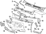 85646748 - : Reinforcement Extension for Chevrolet: Silverado EV | GMC: Sierra EV Image
