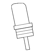 MD177572 - : Coolant Temp Sensor for Mitsubishi: 3000GT, Diamante, Eclipse, Endeavor, Expo, Expo LRV, Galant, Lancer, Mirage, Montero, Montero Sport, Outlander, Outlander Sport Image