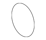 MR212315 - : Drain Plug O-Ring for Mitsubishi: Eclipse Cross, Lancer, Outlander, Outlander PHEV, Outlander Sport Image