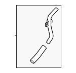 25446P0000 - Cooling System: Hose &amp; Tube Assembly for Hyundai: Tucson Image