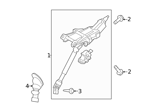 Steering Column Assembly for 2022 Land Rover Discovery Sport #0
