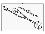 5Q0980556B - Entertainment &amp; Telematics: Park Assist Camera for Audi Image