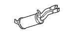 8D0253609M - Exhaust: Muffler for Audi Image