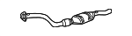 8D0253096SX - Exhaust: Converter &amp; Pipe for Audi Image