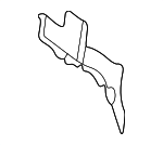 8D0804161F - Exhaust: Heat Shield for Audi Image