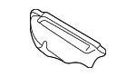 78129597L - Exhaust: Heat Shield for Audi Image