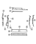 68453536AA - : Side Shield for Jeep: Compass Image