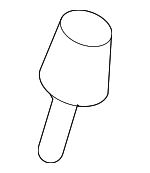 8N7827499 - : Hinge Bumper for Audi: TT, TT Quattro, TTS Quattro Image