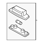 925012H000 - : License Lamp for Hyundai Image