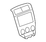 YD501QDAE - : Center Bezel for Dodge: Caliber Image