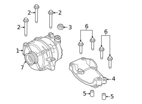 Alternator/Generator & Related Components for 2013 Ford F-150 #0