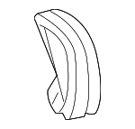 1Q088163392W - Body: Lever for Volkswagen: Eos Image