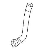 4K0122109AA - Cooling System: Hose for Audi: A6 allroad, A6 Quattro, A7 Sportback, S6, S7 Sportback Image