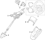 32288775 - Steering: Steering Wheel for Volvo: XC60 Image