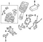26730AA001 - Suspension: Pump Assembly for Subaru: Legacy Image
