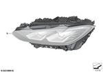 63115B35E11 - Lighting: Headlight, Led Technology, Left for BMW Image