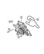 6102184AA - Cooling: Hex Head Bolt And Coned Washer for Mopar Image