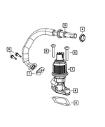 53032511AG - Emission Controls: Egr Tube for Mopar Image