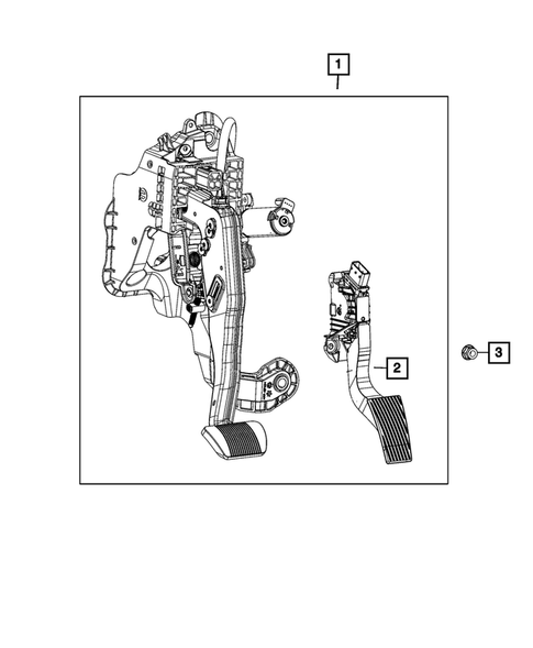Accelerator Pedal for 2022 Jeep Wagoneer #0