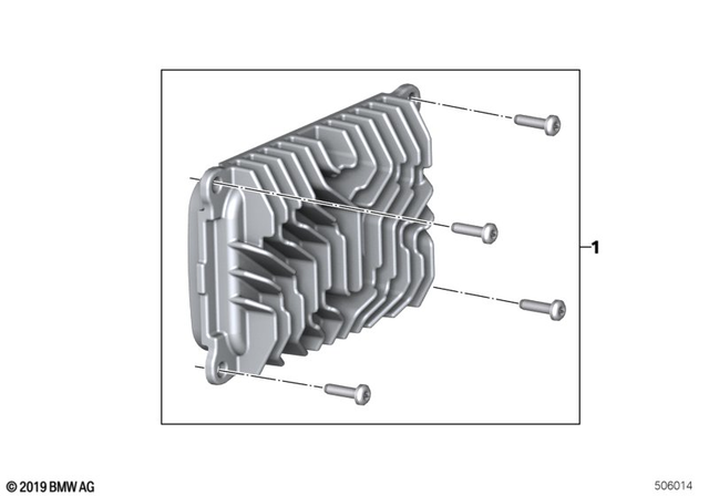 63128557263 - : Control Unit For Led Headlights for BMW-Motorrad Image