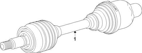 Axle Shafts & Joints for 2024 Chevrolet Corvette #0