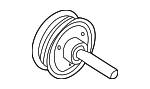 252872E300 - Cooling System: Idler Pulley for Kia: Forte, Forte5, K4, Seltos, Soul Image