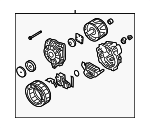 1800A053 - Electrical: Alternator for Mitsubishi Image