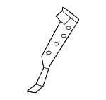 LR153365 - Body: Quarter Panel Bracket for Land-Rover Image