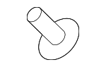 LR092819 - Body: Quarter Panel Splash Shield Screw for Land-Rover Image