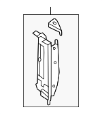 LR163989 - Body: Quarter Panel Reinforcement for Land-Rover Image