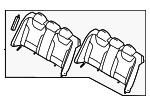 89300GG010D21 - Body: Seat Back Assembly for Kia Image