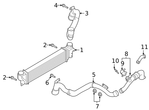 Turbo Charger for 2019 Lincoln Nautilus #1