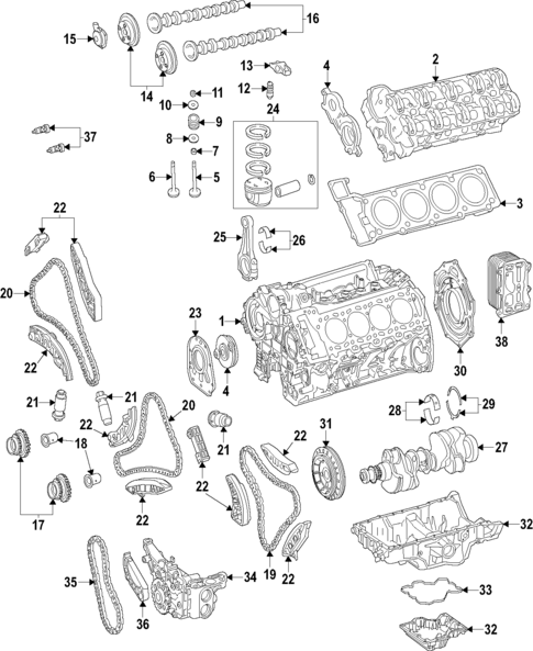 Engine for 2021 Mercedes-Benz Metris #2