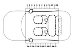 7147320730 - Equipment Parts: Label "Manufacture Identification" for Mini: Cooper, Cooper ALL4, Cooper S, Cooper S ALL4, Cooper SE ALL4, Countryman S ALL4, Countryman SE ALL4, JCW ALL4, JCW Countryman ALL4 Image image