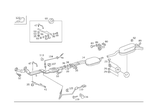1244904919 - Exhaust System: Exhaust Pipe for Mercedes-Benz Image