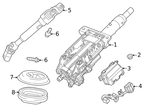 Control Modules for 2025 GMC Acadia #0