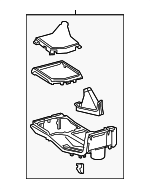 5880404050C1 - Body: Upper Trim Panel for Toyota: Tacoma Image