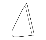 971810848 - Body: Upper Reinforced Filler for Porsche: Panamera Image