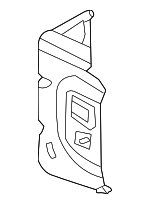 LJ9Z16138C - Body: Front Brace for Ford Image